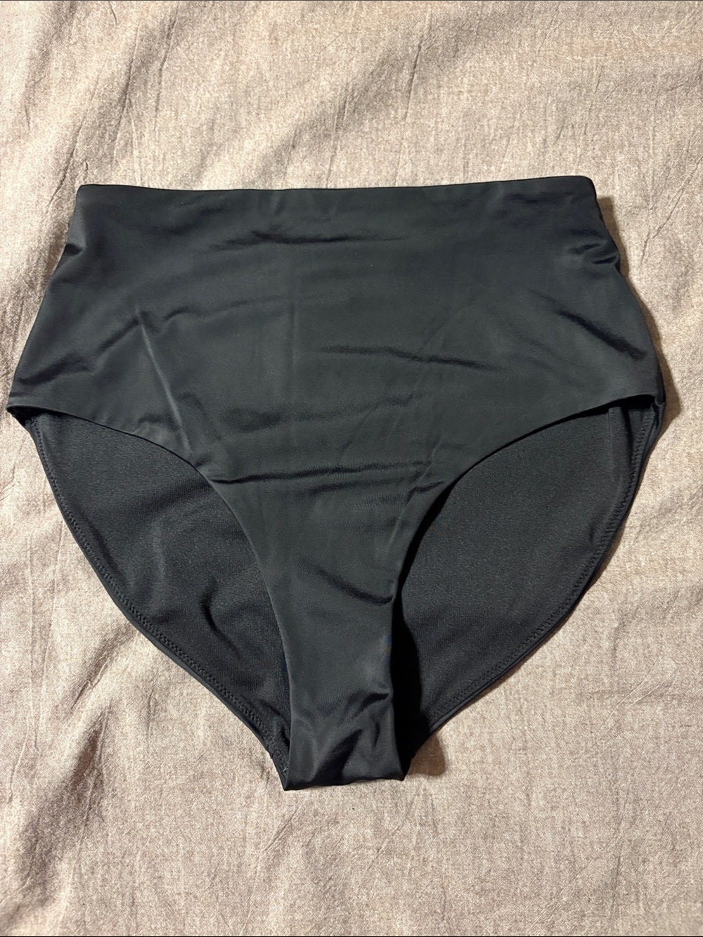 Fabletics Black High-Waist Bikini Bottoms